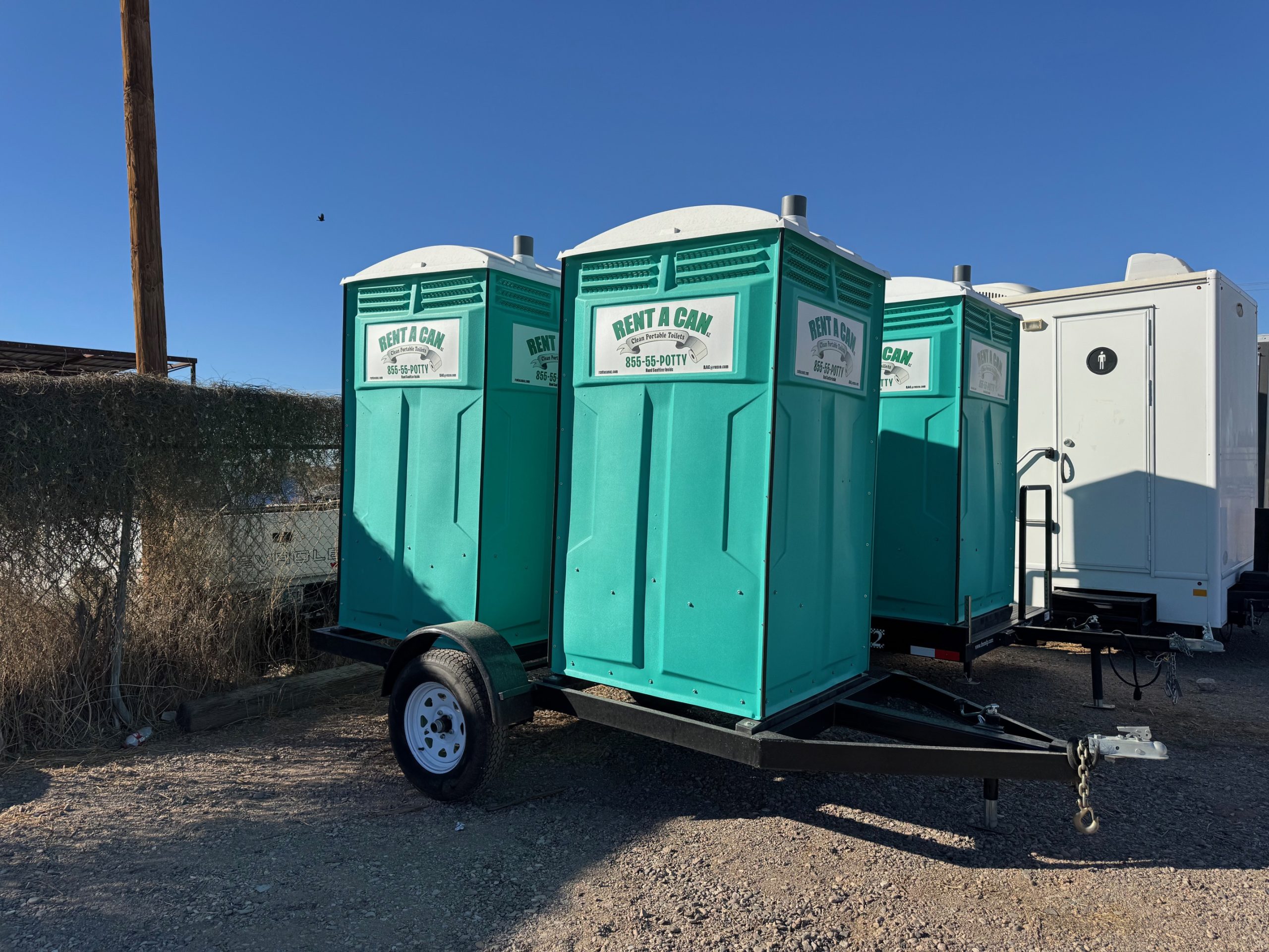 portable restrooms for weddings